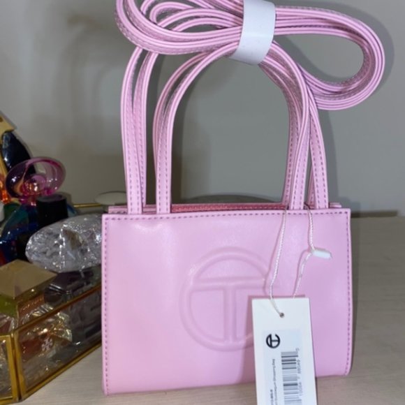 Telfar Small Bubblegum Shopping Bag - Picture 2 of 5